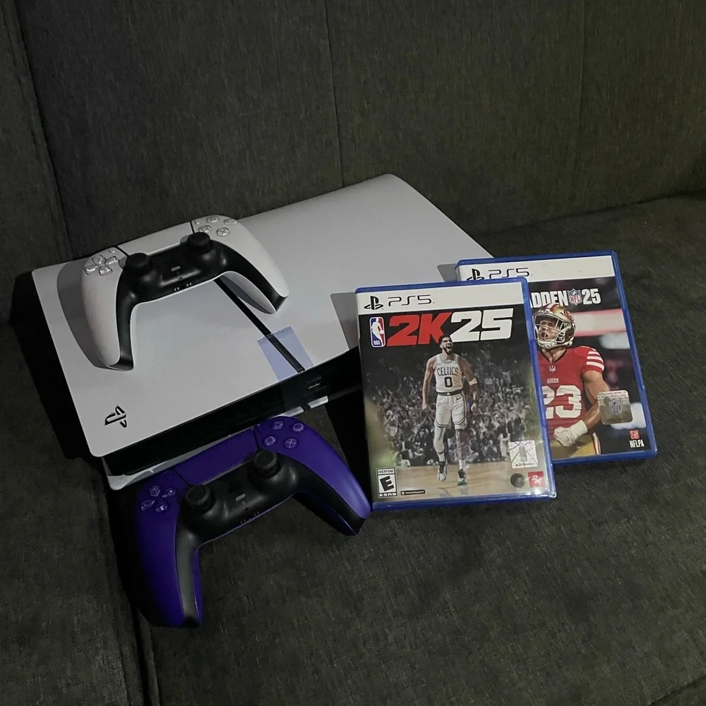 Sony PlayStation 5 Next-Gen Console White and Black